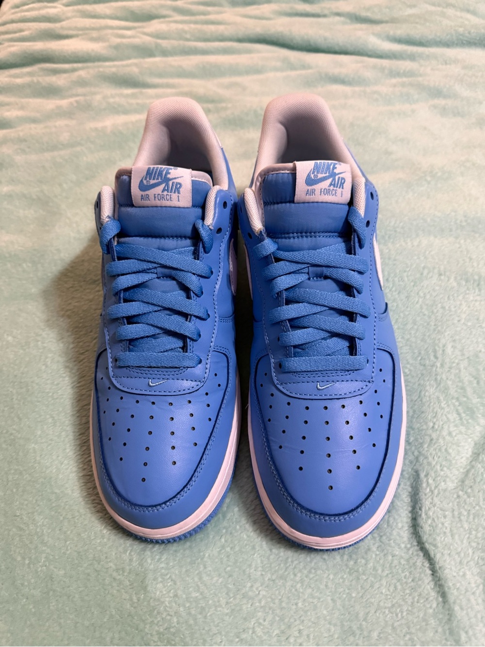 Nike Air Force 1'07 University Blue White Men's Size 11